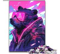 Puzzles for Teenagers Teens 1000pc Puzzle Fashion Brown Bear Family Fun for Is Ideal As A Gift for The Whole Family for And Age 14 Years Up (size 50x75cm)