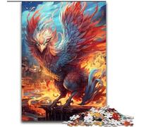 Puzzles for Teenagers Teens 1000pc Puzzle Flame Phoenix, Learning Educational for Is Ideal As A Gift for The Whole Family (Size 26x38cm)