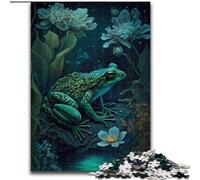 Puzzles for Teenagers Teens 1000pc Puzzle Frog Mythical Land, for Educational Game Challenge Toy Unique Home Decor And Gifts (Size 26x38cm)