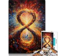 Puzzles for Teenagers Teens 1000pc Puzzle Impressionist Painting,Stress Reliever Difficult Challenge Unique Home Decor And Gifts 38x26cm