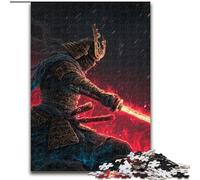 Puzzles for Teenagers Teens 1000pc Puzzle Japanese Neon Ninja, Help The Brain Exercise Addictive Toys to Cultivate Patience Enhance Memory (Size 26x38cm)