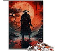 Puzzles for Teenagers Teens 1000pc Puzzle Japanese Ninja Art, Challenging Game Toys Wall Decoration Unique Birthday And Xmas Gifts (Size50x75cm)