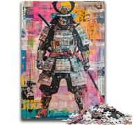 Puzzles for Teenagers Teens 1000pc Puzzle Japanese Ninja Warrior for Educational Game Challenge Toy Deal As Gifts for The Whole Family 50x75cm