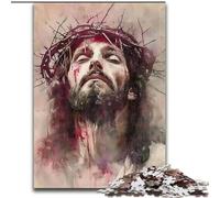 Puzzles for Teenagers Teens 1000pc Puzzle Jesus Challenging Game And Family Play for Is Ideal As A Gift for The Whole Family 50x75cm