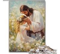 Puzzles for Teenagers Teens 1000pc Puzzle Jesus Challenging Game And Family Play for Is Ideal As A Gift for The Whole Family 50x75cm