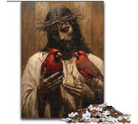Puzzles for Teenagers Teens 1000pc Puzzle Jesus for 14+ Difficult to Complete But Fun And Humorous Birthday Gift 26x38cm