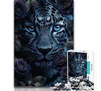 Puzzles for Teenagers Teens 1000pc Puzzle Jungle Cheetah,family Fun Games Fun at Home Activities,Birthday Present,Travel Gifts 75x50cm