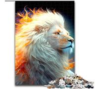 Puzzles for Teenagers Teens 1000pc Puzzle Lion, Educational Toys for Is Ideal As A Gift for The Whole Family for And 14 Years Old (Size 26x38cm)