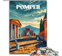 Puzzles for Teenagers Teens 1000pc Puzzle Pompeii Ruins for Age 14+ Challenging To Complete But Fun And Humorous Great Gifts And Toys (26x38cm) 1000pcs