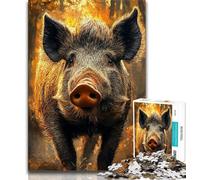 Puzzles for Teenagers Teens 1000pc Puzzle Porcupine,Challenging Game Toys for Is Ideal As A Gift for The Whole Family (75x50cm)