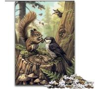 Puzzles for Teenagers Teens 1000pc Puzzle Sparrows And Jellyfish, Stress Relief Toys Unique Birthday And Gifts for Ages 14+ (Size 50x75cm)