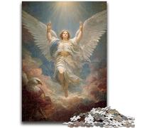 Puzzles for Teenagers Teens 1000pc Puzzle The Archangel Gabriel Vibrant And Unique Design Relaxing & Challenging Puzzle Experience 50x75cm