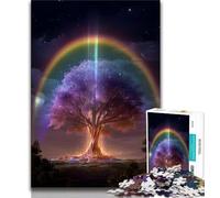 Puzzles for Teenagers Teens 1000pc Puzzle Tree of Life, Difficult Hard,is Ideal As Gifts for The Whole Family for Age 14+ 38x26cm