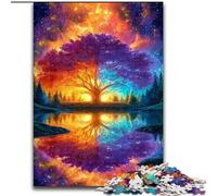 Puzzles for Teenagers Teens 1000pc Puzzle Tree of Life, for And from 14 Years And over Educational Learning Toys Family Games Birthday Present 50x75cm