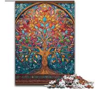 Puzzles for Teenagers Teens 1000pc Puzzle Tree of Life, for And from 14 Years And over Educational Learning Toys Family Games Birthday Present 50x75cm