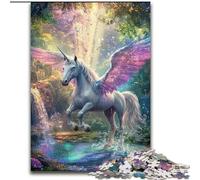 Puzzles for Teenagers Teens 1000pc Puzzle Unicorn Angel, Stress Relief Toys Unique Birthday And Gifts for Ages 14+ (Size 50x75cm)
