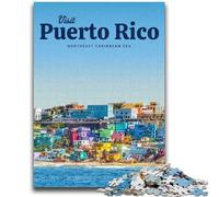 Puzzles for Teenagers Teens 1000pc Puzzle Visit Puerto Rico Vibrant And Unique Design Relaxing & Challenging Puzzle Experience (size 38x26cm)