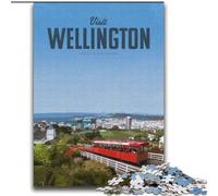 Puzzles for Teenagers Teens 1000pc Puzzle Visit Wellington, Analysis And Logic with Fully Interlocking Randomly Shaped Pieces for And Age 14 Years Up 75x100cm