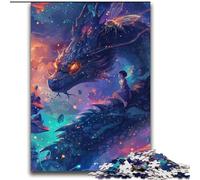 Puzzles for Teenagers Teens 2000pc Puzzle Anime Dragons Staycation Kill Time with Fully Interlocking Randomly Shaped Pieces 70x100cm