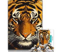 Puzzles for Teenagers The Celestial Tiger 1000 Piece Jigsaw Puzzles for Teenagers,Toys Educational Games Stress Relieving Wall Decoration (50x75cm)
