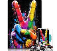 Puzzles for Teenagers The Yeah Gesture Puzzles for Adults 1000 Pieces,Educational Game for Birthday, Chrismas for And 14 Years Old 50x75cm