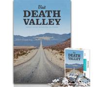 Puzzles for Teenagers Visit Death Valley Jigsaw Puzzle 1000 Pieces for Teenagers,Decompressing Intellectual Educational Toy Birthday Present, Gifts 26x38cm