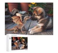 Puzzles for Teenagerss 1000 PCS A Magical Encounter Jigsaw Puzzle Brain Teaser Game Birthday Present Fun at Home Activities, 1000 PCS