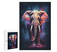 Puzzles for Teenagerss 1000 PCS Amazing Elephant Jigsaw Puzzle Relax Games Perfect Decoration Unique Birthday And Xmas Gifts 1000 PCS