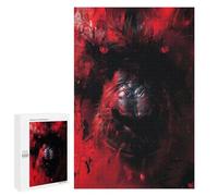 Puzzles for Teenagerss 1000 PCS Baboon Feral Fury Jigsaws for Adults Relaxing Games Difficult Challenge Fun Activities at Home 1000 PCS