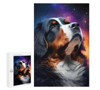 Puzzles for Teenagerss 1000 PCS Bernese Mountain Galaxy Do Teenagers Puzzles Anti-Stress Toys Wall Decoration Unique Birthday And Xmas Gifts 1000 PCS