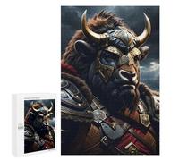 Puzzles for Teenagerss 1000 PCS Bison Armor Adult Jigsaw Puzzle Relaxing Games Wall Decoration Fun Activities at Home 1000 PCS
