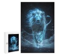 Puzzles for Teenagerss 1000 PCS Celestial White Lion Jigsaw Puzzle Toy Wall Decor Home Decoration Unique Birthday And Xmas Gifts 1000 PCS