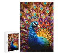 Puzzles for Teenagerss 1000 PCS Colorful Peacock Artwork-5 Jigsaw for Adults Relax Games Perfect Decoration Fun Activities at Home 1000 PCS