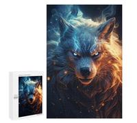 Puzzles for Teenagerss 1000 PCS Cosmic Celestial Wolf Jigsaw Puzzle Toy Wall Decor Home Decoration Unique Birthday And Xmas Gifts 1000 PCS