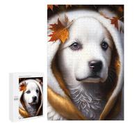 Puzzles for Teenagerss 1000 PCS Cozy Autumn Pet Blanket Jigsaw Puzzle Relax Games Perfect Decoration Unique Birthday And Xmas Gifts 1000 PCS