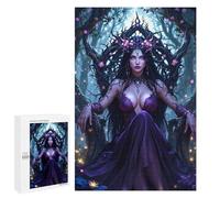 Puzzles for Teenagerss 1000 PCS Dark Forest Queen Jigsaw Puzzle Relax Games Perfect Decoration Unique Birthday And Xmas Gifts 1000 PCS