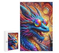 Puzzles for Teenagerss 1000 PCS Dragons Specatacle Jigsaws for Adults Relaxing Games Difficult Challenge Fun Activities at Home 1000 PCS