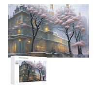 Puzzles for Teenagerss 1000 PCS Enchanted Winter Palace Jigsaw for Adults Relax Games Perfect Decoration Fun Activities at Home 1000 PCS