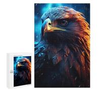 Puzzles for Teenagerss 1000 PCS Epic Rainy Hawk Adult Jigsaw Puzzle Relaxing Games Wall Decoration Fun Activities at Home 1000 PCS