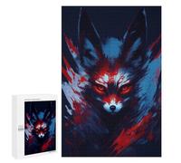 Puzzles for Teenagerss 1000 PCS Fennec Fox Abstract Jigsaws for Adults Relaxing Games Difficult Challenge Fun Activities at Home 1000 PCS