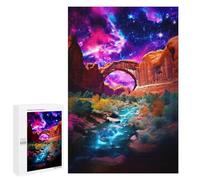Puzzles for Teenagerss 1000 PCS Galactic Desert Oasis -1 Teenagers Puzzles Relaxing Games Presents for Women Fun Activities at Home 1000 PCS