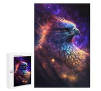 Puzzles for Teenagerss 1000 PCS Galactic Eagle Art Print Jigsaw Puzzle Relax Games Perfect Decoration Unique Birthday And Xmas Gifts 1000 PCS