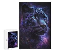 Puzzles for Teenagerss 1000 PCS Galactic Leopard Portrait-9 Jigsaw Puzzle Relax Games Perfect Decoration Unique Birthday And Xmas Gifts 1000 PCS