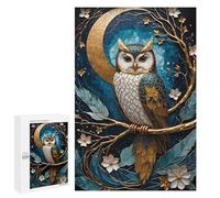 Puzzles for Teenagerss 1000 PCS Golden Owl Kintsugi Jigsaw Puzzle Toy Wall Decor Home Decoration Unique Birthday And Xmas Gifts 1000 PCS
