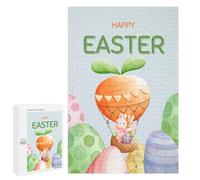 Puzzles for Teenagerss 1000 PCS Happy Easter Jigsaw Puzzle Toy Wall Decor Home Decoration Unique Birthday And Xmas Gifts 1000 PCS