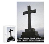 Puzzles for Teenagerss 1000 PCS Jesus Poster Quotes 2 Jigsaw Puzzle Fun Games Pattern Assembly Unique Birthday And Xmas Gifts 1000 PCS
