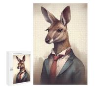 Puzzles for Teenagerss 1000 PCS Kangaroo Magic Realism Jigsaw Puzzle Toy Wall Decor Home Decoration Unique Birthday And Xmas Gifts 1000 PCS