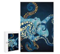 Puzzles for Teenagerss 1000 PCS Metallic Octopus VII Jigsaw Puzzle Relax Games Perfect Decoration Unique Birthday And Xmas Gifts 1000 PCS
