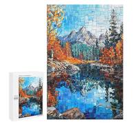 Puzzles for Teenagerss 1000 PCS Mosaic Mountain Reflection Adult Jigsaw Puzzle Toy Wall Decor Difficult Challenge Christmas Birthday Gifts 1000 PCS