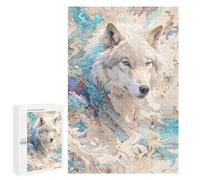 Puzzles for Teenagerss 1000 PCS Mystic Wolf Jigsaw Puzzle Toy Wall Decor Home Decoration Unique Birthday And Xmas Gifts 1000 PCS